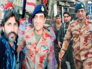 آئی جی ایف سی بلوچستان نارتھ کا کوئٹہ کے عوامی مقامات کا دورہ، شہریوں سے براہ راست رابطہ