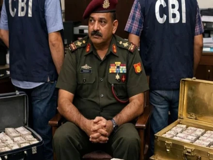 بھارتی فوج کے لیفٹینینٹ کرنل دیپک شرما کے گھر سے روپوں سے بھرے صندوق برآمد