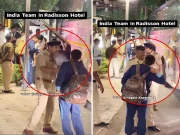 بھارتی ٹیم کے تھرو اسپیشلسٹ کو تماشائی سمجھ کر پولیس نے روک لیا