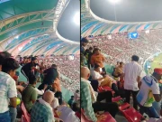 آئی پی ایل: اسٹیڈیم میں لڑائی، ایک تماشائی نے دوسرے کو اونچائی سے نیچے پھینک دیا