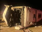 ایران میں بس الٹنے کا خوفناک حادثہ، 13 ہلاک اور متعدد زخمی