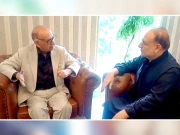 حکومت مذاکرات کے دروازے کھولے، محمد علی درانی کی عرفان صدیقی سے ملاقات