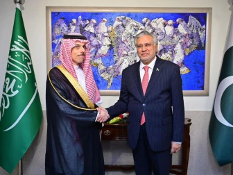 اسحاق ڈار اور سعودی وزیر خارجہ میں رابطہ، بحیرہ احمر اور باب المندب سے متعلق گفتگو