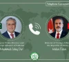 اسحاق ڈار کا ترک ہم منصب سے رابطہ، غزہ اور او آئی سی اجلاس پر اہم گفتگو