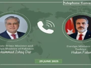 نائب وزیراعظم اسحاق ڈار کا ترک وزیر خارجہ  سے رابطہ