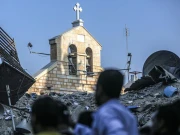 اسرائیل کا فلسطینی پناہ گزینوں کو نشانہ بنانے کیلیے چرچ پر بھی حملہ، 2 جاں بحق 