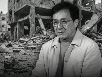 جیکی چین غزہ کے معصوم بچوں کی حالت زار پر رو پڑے