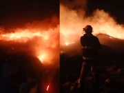 کراچی، جمالی پل کے قریب کچرے کے گودام میں لگی آگ پر قابو پا لیا گیا