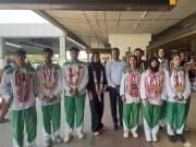 جنوبی ایشیا جو جٹسو چیمپئن شپ 2026: تاریخ ساز کامیابی کے بعد پاکستان ٹیم واپس پہنچ گئی