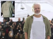 کانز فیسٹیول؛ جولین اسانج  کا فلسطینی بچوں کی شہادتوں پر انوکھا احتجاج؛ ویڈیو وائرل 