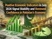 جولائی 2026 کے مثبت معاشی اشاریے؛ ملکی معیشت میں استحکام اور اعتماد کی واضح بحالی
