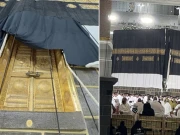 مسجد الحرام میں غلاف کعبہ کی تبدیلی کے روحانی مناظر نے عالم اسلام کے دل موہ لیے