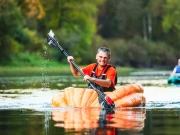 کدو کی کشتی میں طویل فاصلہ طے کرنے کا ریکارڈ