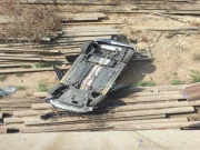 کراچی: تیز رفتار ٹرالر کی کار، موٹر سائیکل، رکشے کو ٹکر، باپ، بیٹا جاں بحق، 2 زخمی