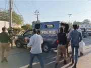 کراچی، فوارہ چوک کے قریب قوم پرست جماعت کا احتجاج، 4 افراد گرفتار