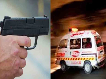 کراچی، بلدیہ اسپارکو روڈ پر جھگڑے کے دوران فائرنگ سے ایک شخص زخمی