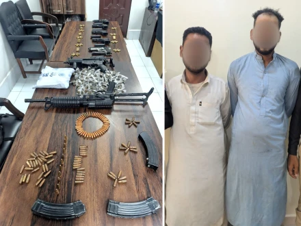 کراچی؛ انٹیلیجنس بیسڈ آپریشن میں ریاست جدگال گروہ کے 2 شوٹر گرفتار