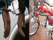 جمشید کوارٹرز پولیس کی موٹرسائیکل لفٹرز گینگ کے خلاف کارروائی، پانچ ملزمان گرفتار