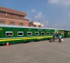 لاہور اور کراچی کے درمیان چلنے والی قراقرم ایکسپریس کے نئے ریک کا افتتاح