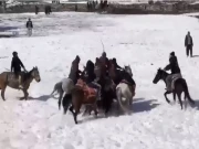 وادی کیلاش میں سردیوں کے روایتی کھیلوں کا انعقاد