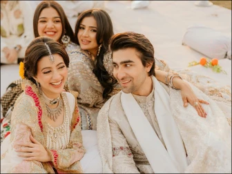 خاقان شاہنواز اور سبینہ سید کے نکاح کی تصاویر سوشل میڈیا پر چھا گئیں