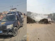 کراچی میں بھی ٹی ایل پی کا احتجاج، مشتعل افراد کی ہنگامہ آرائی، 10 گرفتار، دو بچے زخمی