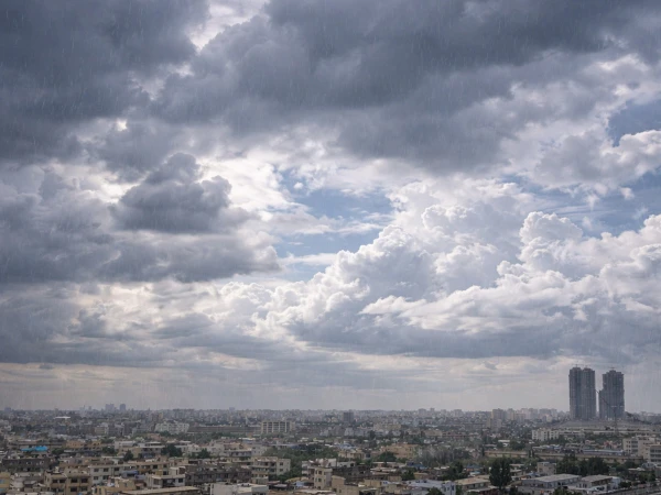 کراچی میں موسم جزوی ابرآلود، بارش کا امکان