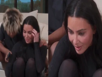 امتحان میں فیل ہونے پر کم کارڈیشین رو پڑیں، ویڈیو وائرل