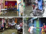 کولکتہ میں ریکارڈ توڑ بارشوں نے تباہی مچادی؛ تعلیمی ادارے، قونصل خانہ بند؛ 12 ہلاکتیں 