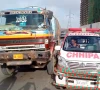 کورنگی کراسنگ پر واٹرٹینکر کی ٹکر سے موٹرسائیکل سوار جاں بحق، 2 زخمی