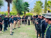شلخو سر میں دہشتگردوں کو عبرتناک شکست دینے والے پولیس جوانوں کا والہانہ استقبال