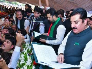 وزیراعلیٰ خیبرپختونخوا سہیل آفریدی نے عہدے کا حلف اٹھالیا