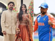 رنکو سنگھ کے بعد ایک اور بھارتی کرکٹر نے بچپن کی دوست سے منگنی کرلی