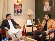  گورنر خیبرپختونخوا کی بلاول بھٹو سے ملاقات، اے پی سی پر بریفنگ دی