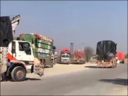 پارا چنار کے لیے امداد: 61 گاڑیوں پر مشتمل قافلہ بخیریت کرم پہنچ گیا