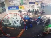 سکیورٹی گارڈ کے ہاتھوں پیٹرول پمپ ملازم کے قتل کی فوٹیج سامنے آ گئی