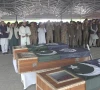 باپ بیٹے کے حملے میں شہید سب انسپکٹر، ہیڈ کانسٹیبل اور کانسٹیبل کی نماز جنازہ ادا