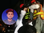 لاہور میں آتشزدگی کے بعد عمارت منہدم، حادثے میں فائر فائٹر جاں بحق