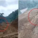 بھارت میں مٹی کا تودا موٹر سائیکل سوار کو بہا لے گیا؛ ہولناک ویڈیو وائرل
