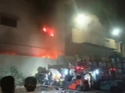 کراچی: لانڈھی ایکسپورٹ پروسیسنگ زون کی فیکٹری میں لگی آگ پر قابو پا لیا گیا