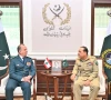 فیلڈ مارشل سے لبنانی فوجی سربراہ کی ملاقات، جی ایچ کیو آمد پر گارڈ آف آنر پیش