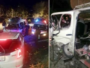 لوئردیر میں 2 گاڑیوں کے مابین تصادم ، 12 افراد زخمی