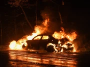 قصور، ایل پی جی بھرتے وقت گاڑی میں خوفناک آتشزدگی، 3 افراد جھلس کر شدید زخمی