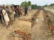 کراچی، لیاری کے عمارت حادثے میں جاں بحق 20 ہندوؤں کی اجتماعی تدفین