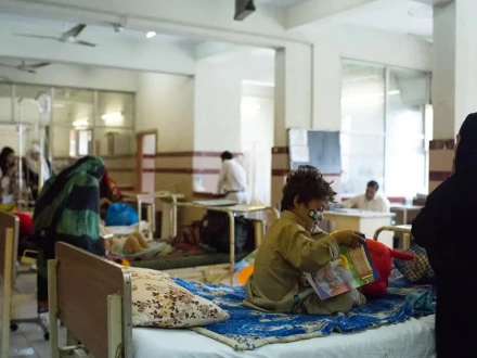 کراچی میں سرد موسم کے آغاز کے ساتھ ہی خسرہ کے کیسز میں اضافہ