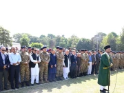 میجر سبطین حیدر شہید کی نماز جنازہ  ادا، وزیراعظم اور فیلڈ مارشل کی بھی شرکت