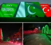 مکہ مشترکہ دفاعی معاہدہ، اسلام آباد کو برقی قمقموں، اسکرینز سے سجادیا گیا