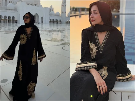 ملائیکہ اروڑا برقع پہنے مسجد پہنچ گئیں، تصاویر وائرل