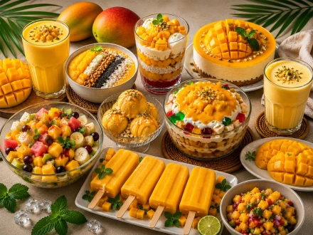 آم سے بننے والی 10 مزے دار اور ٹرینڈنگ ڈشز تیار کرنے کا آسان طریقہ