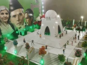بابائے قوم سے والہانہ محبت، کراچی کے شہری نے مزار قائد کا ماڈل تیار کرلیا
